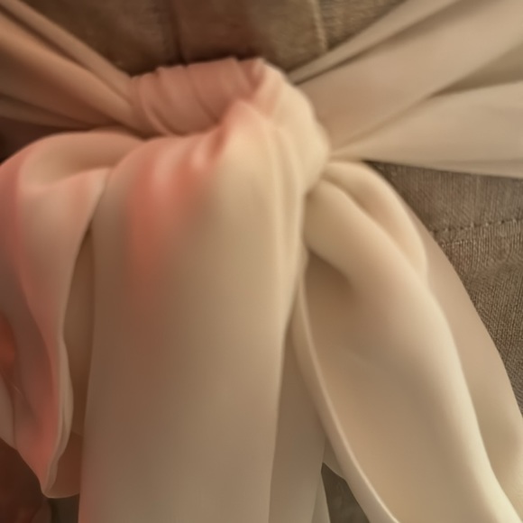 Gizia metallic linen embellished belt high low skirt EU 36 - Picture 5 of 15